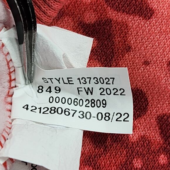 NEW Under Armour UA Sweatshirt Women L Calypso Pink Camo Rival Fleece Crop Loose - Picture 6 of 10